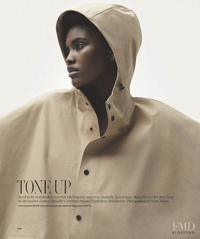 Amilna Estevão featured in Tone Up, May 2019
