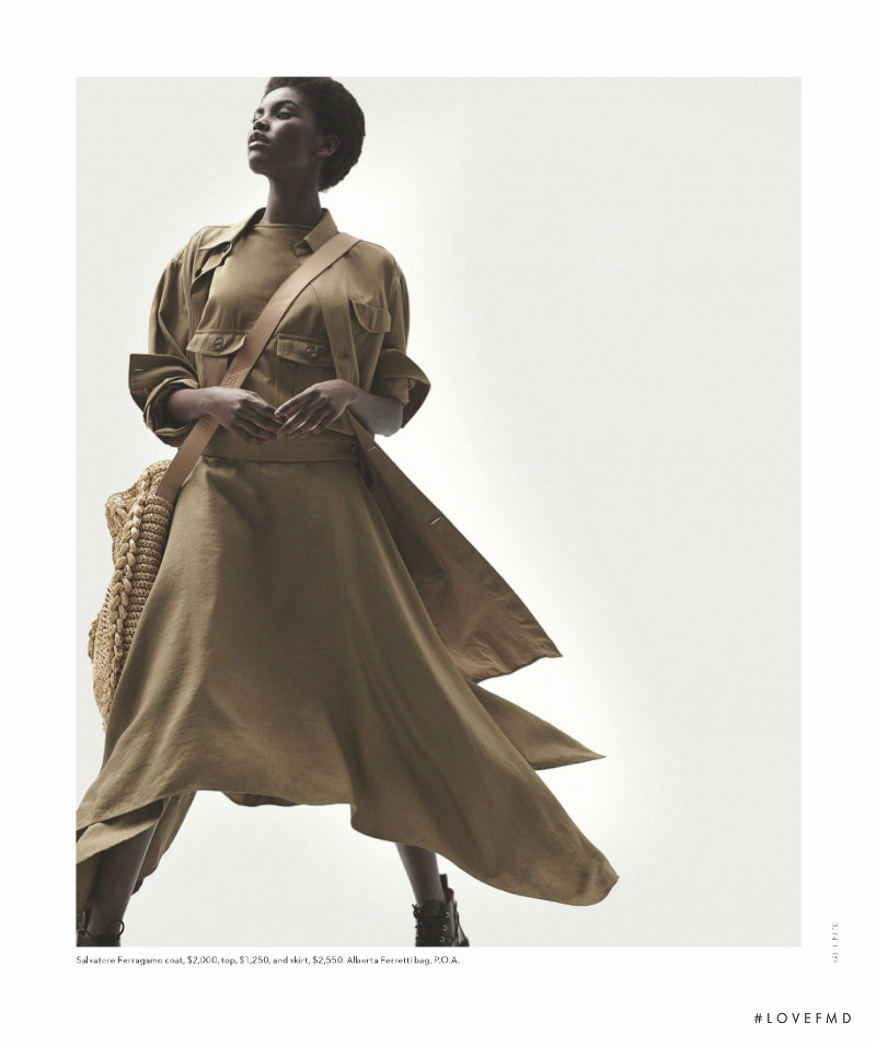 Amilna Estevão featured in Tone Up, May 2019