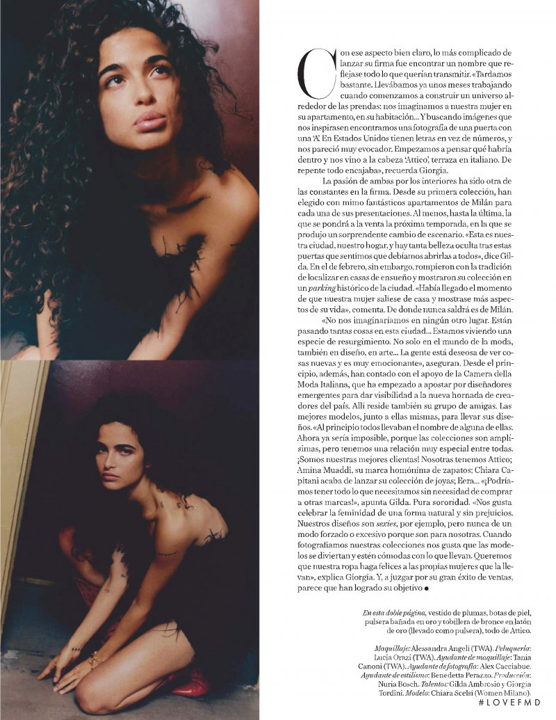 Chiara Scelsi featured in Amistades Poderosas, May 2019