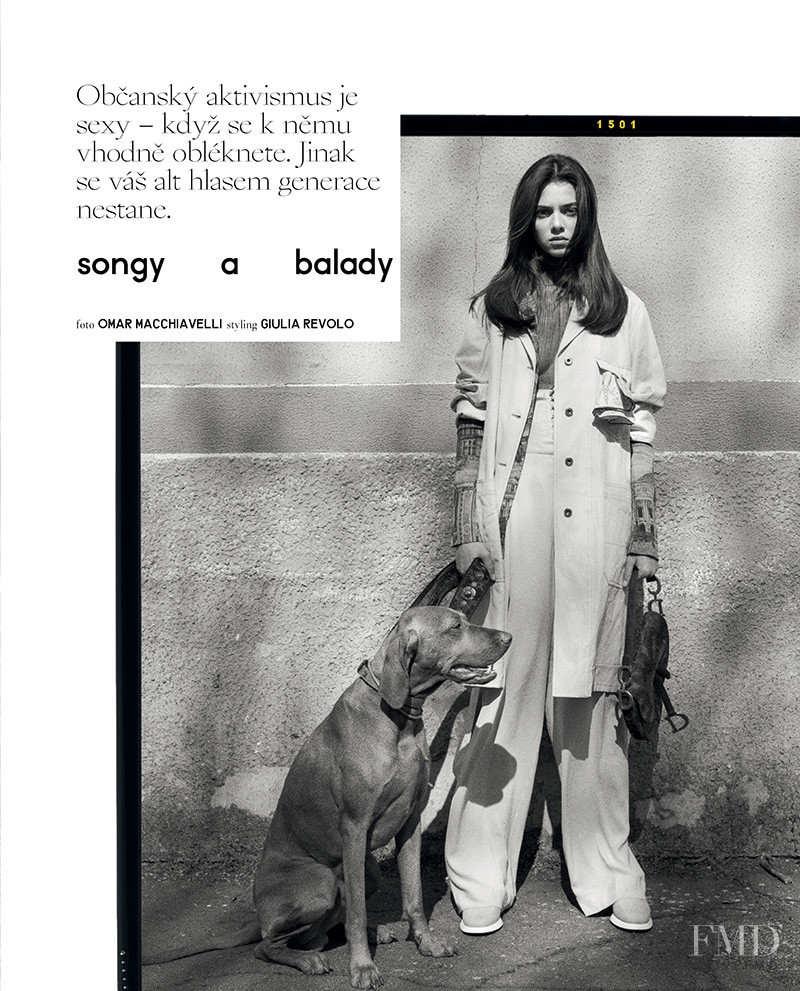 Maria Miguel featured in Songy a Balady, May 2019