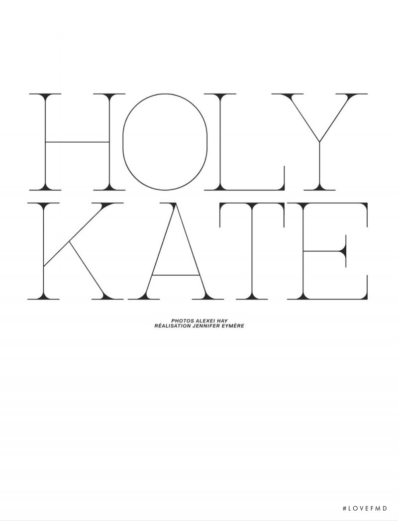 Holy Kate, October 2012