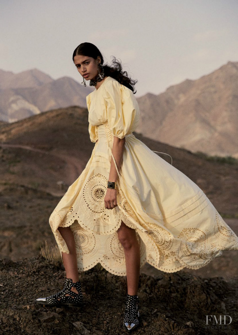 Malika El Maslouhi featured in Desert Beauty, April 2019