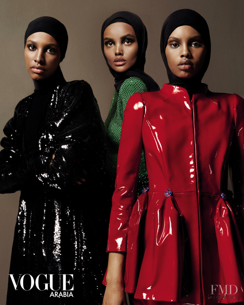 Halima Aden featured in A New Perspective, April 2019