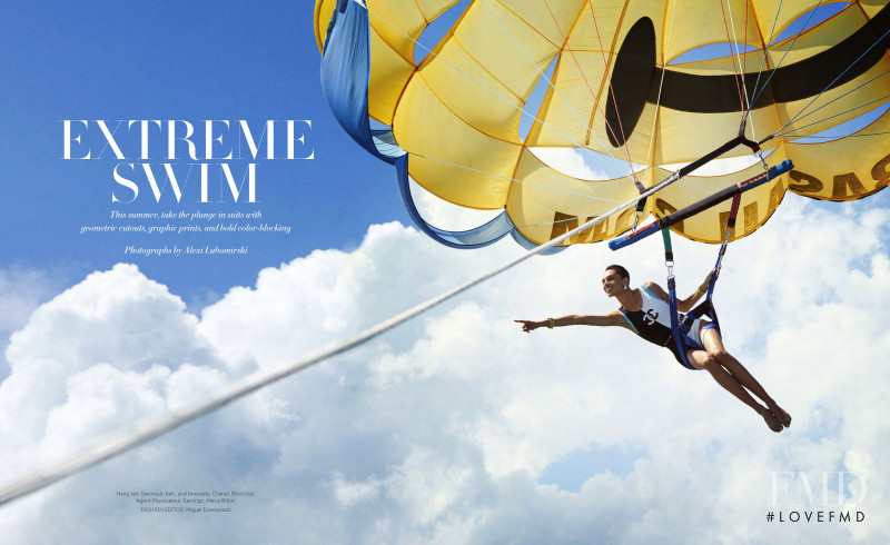 Charlee Fraser featured in Extreme Swim, May 2019