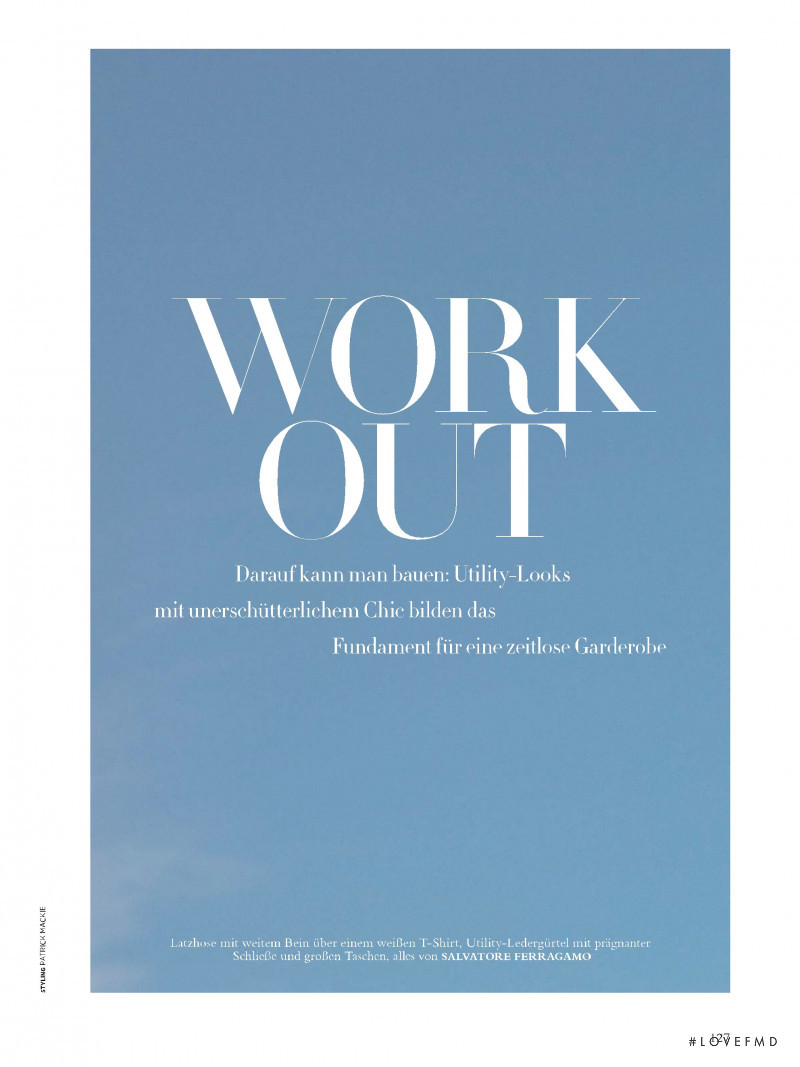 Work Out, May 2019