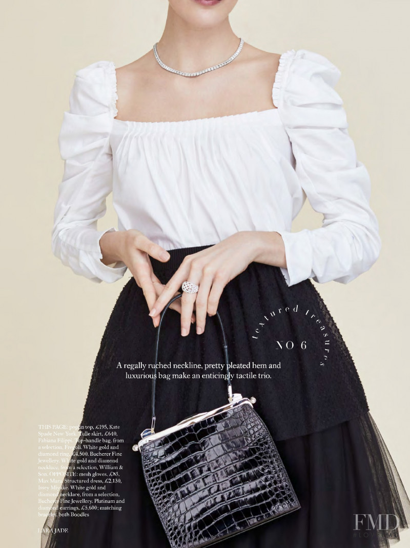 Lucia Lopez featured in Monochrome, June 2019