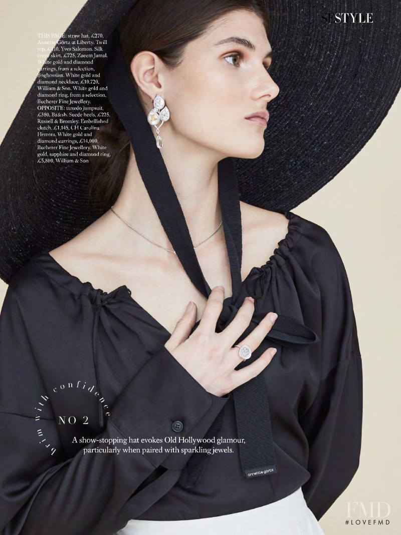 Lucia Lopez featured in Monochrome, June 2019