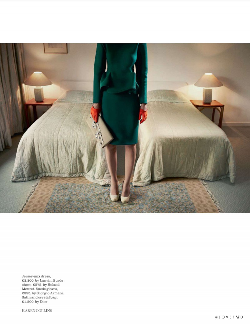 Larissa Hofmann featured in Elegantly Wasted, October 2012