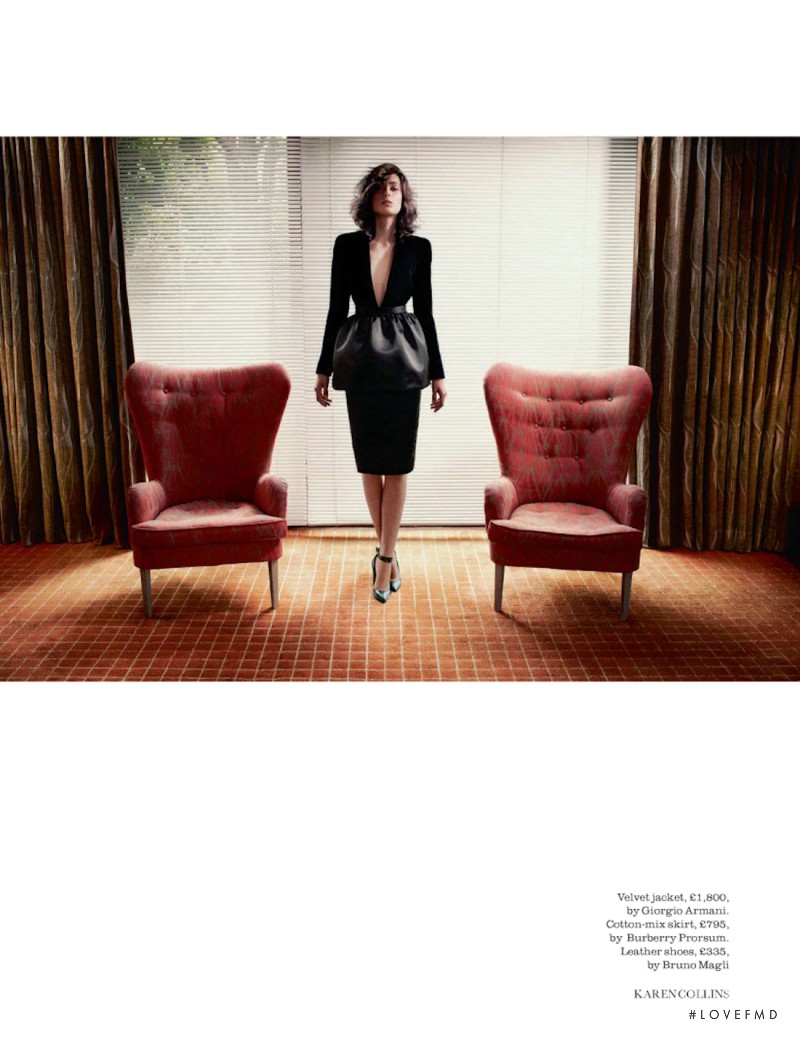 Larissa Hofmann featured in Elegantly Wasted, October 2012