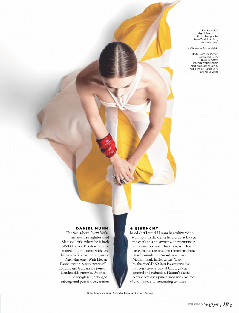 Rozanne Verduin featured in Fashion Plates, May 2019