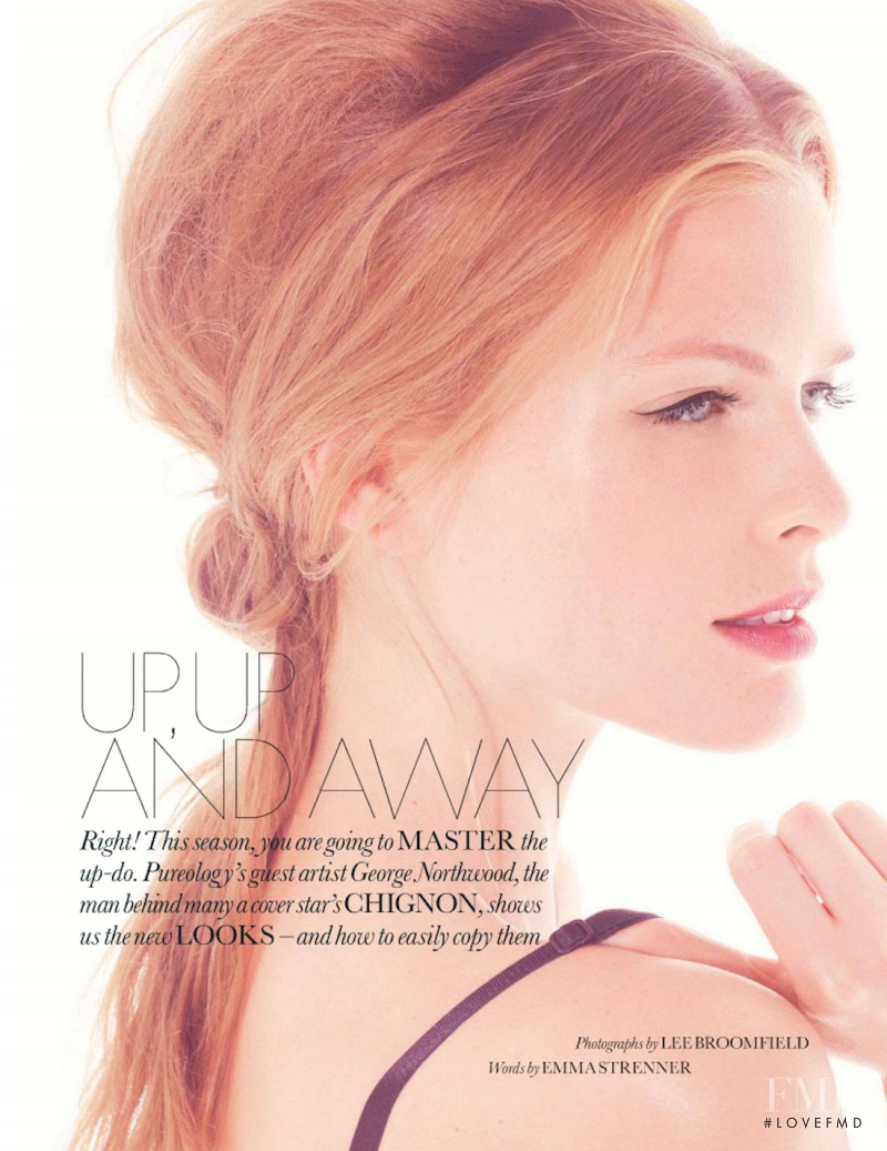 Michaela Hlavackova featured in Up, Up & Away, October 2012