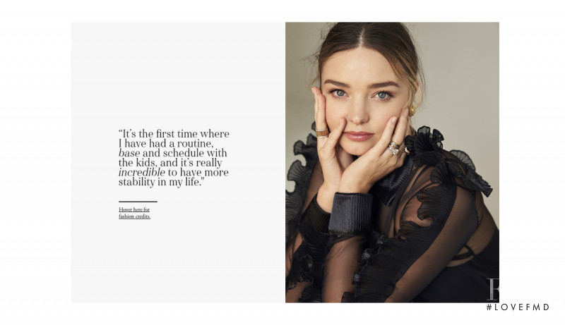 Miranda Kerr featured in Miranda Inc., March 2019