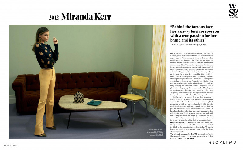 Miranda Kerr featured in Miranda Kerr, May 2018