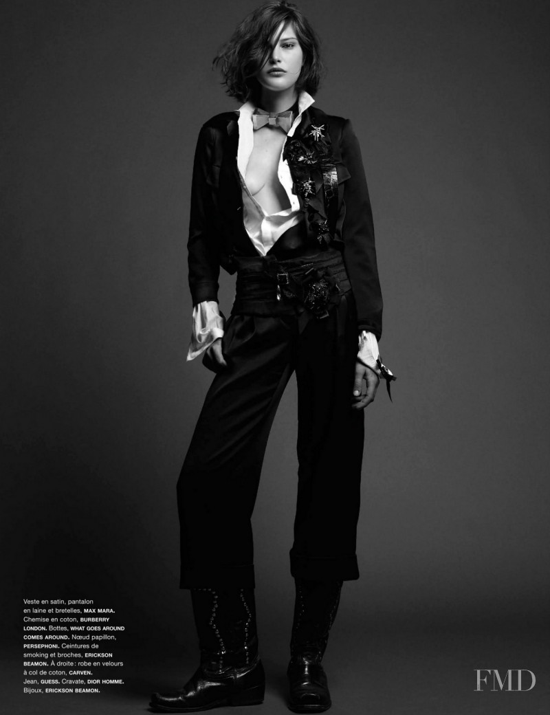 Catherine McNeil featured in Girls Meet Boys, October 2012