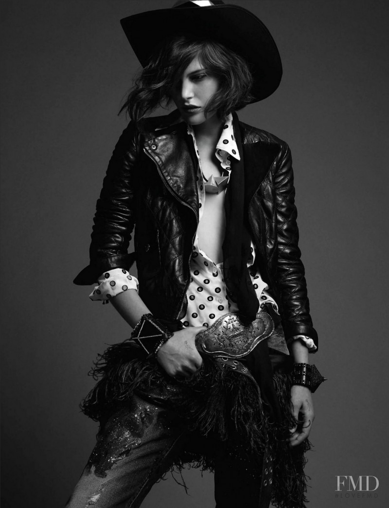 Catherine McNeil featured in Girls Meet Boys, October 2012