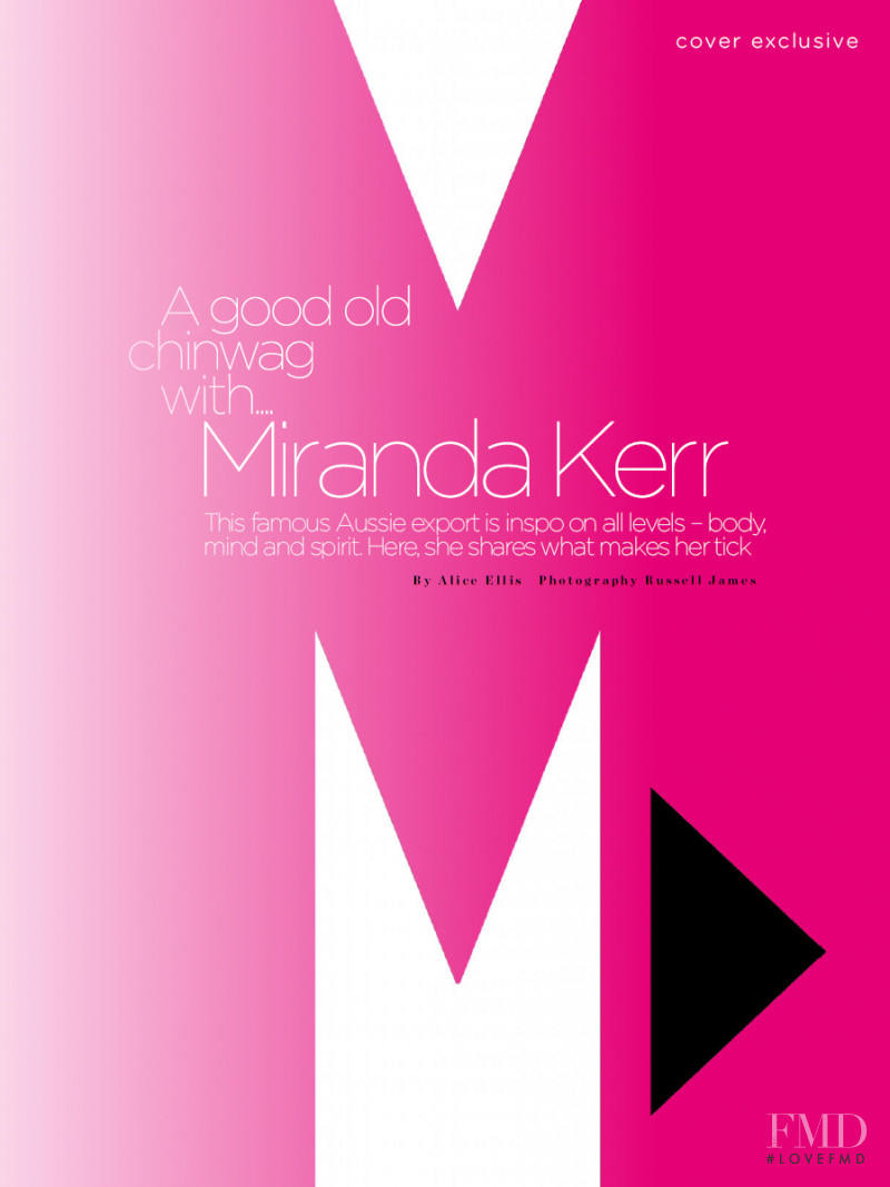 Miranda Kerr featured in Miranda Kerr, November 2016