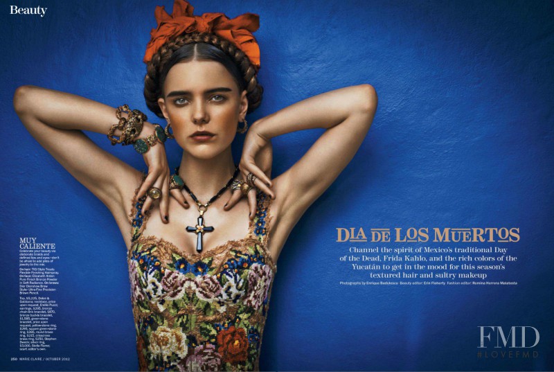 Imogen Morris Clarke featured in Dia De Los Muertos, October 2012