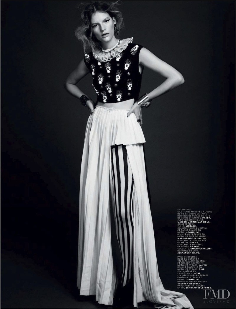 Sara Blomqvist featured in Reine D\'un Jour, October 2012