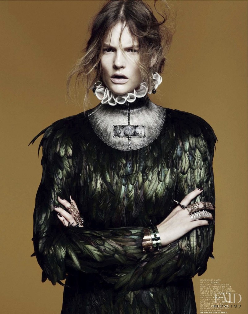 Sara Blomqvist featured in Reine D\'un Jour, October 2012