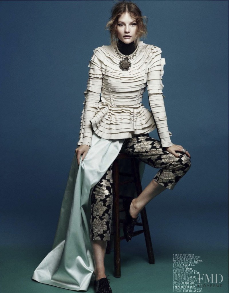 Sara Blomqvist featured in Reine D\'un Jour, October 2012