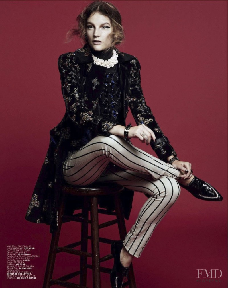 Sara Blomqvist featured in Reine D\'un Jour, October 2012