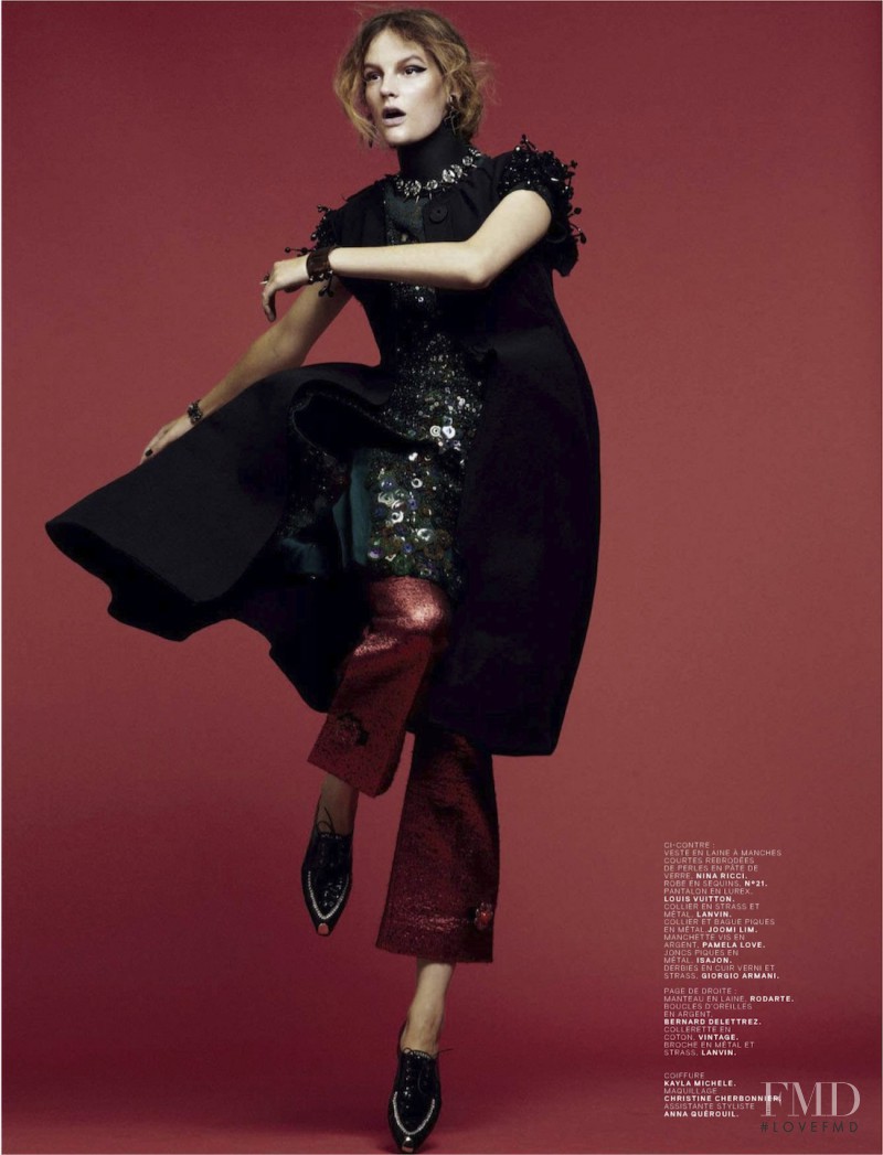 Sara Blomqvist featured in Reine D\'un Jour, October 2012