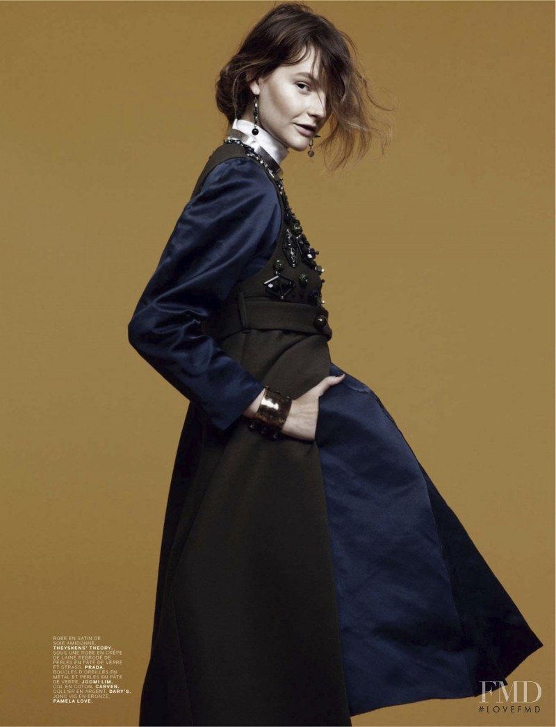 Sara Blomqvist featured in Reine D\'un Jour, October 2012