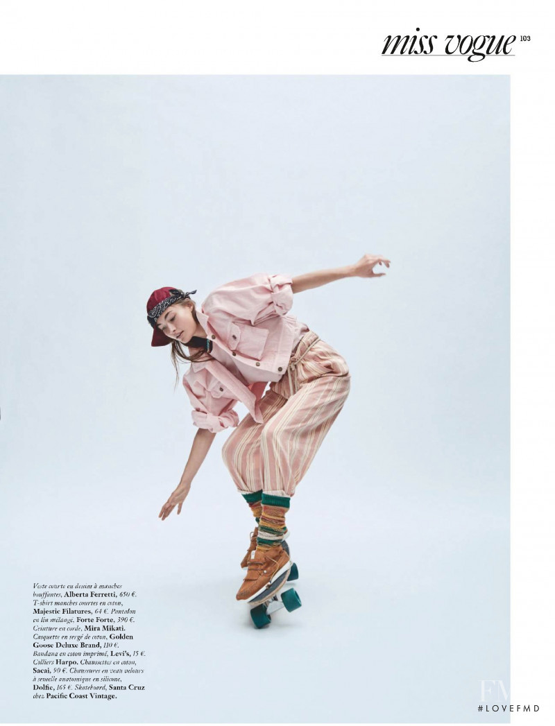 Grace Elizabeth featured in Figures de style, May 2019