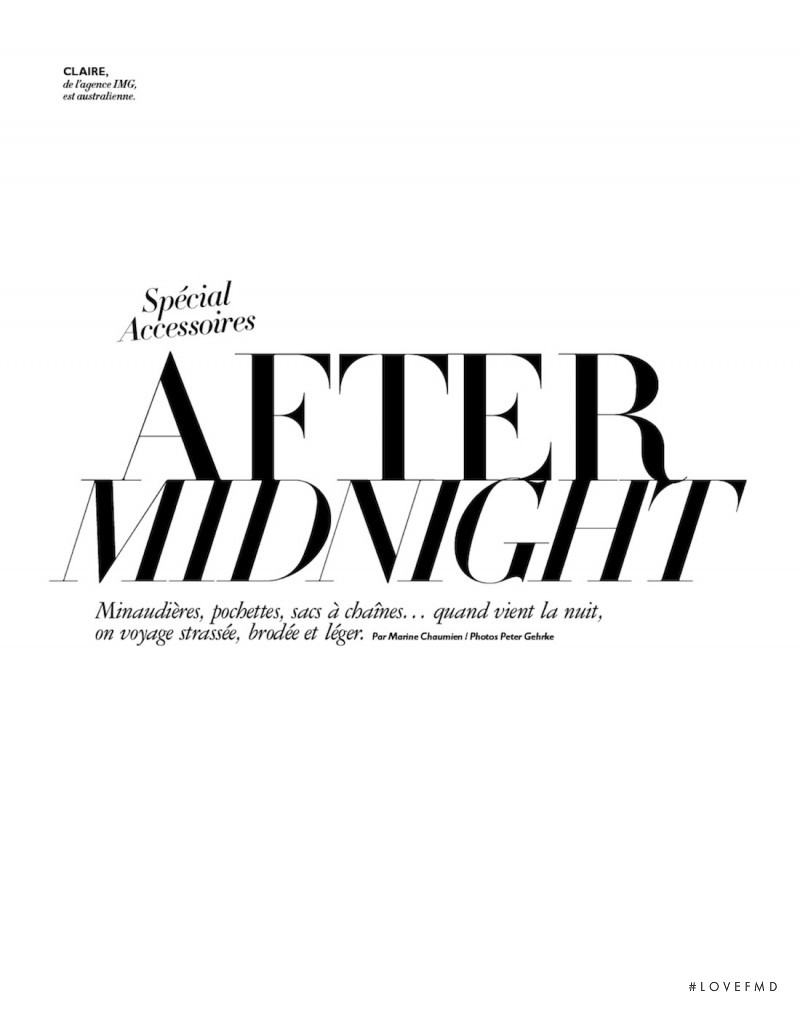 After Midnight, September 2012