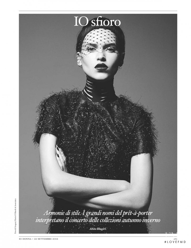 Valeria Dmitrienko featured in Dimora D\'inverno, September 2012