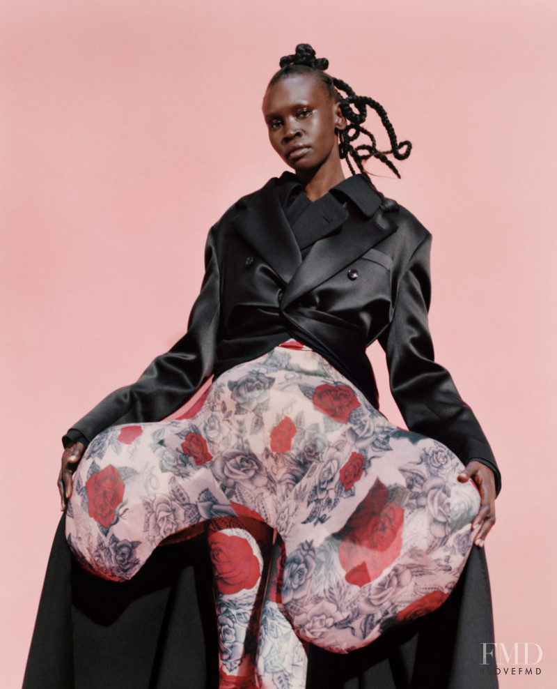 Alek Wek featured in Alek Wek, February 2019