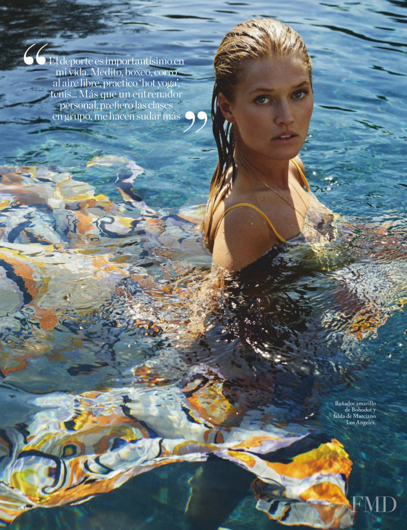 Toni Garrn featured in La Gran Belleza, May 2019