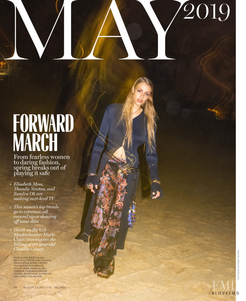 Charlotte Rose Hansen featured in Mid Drift, May 2019