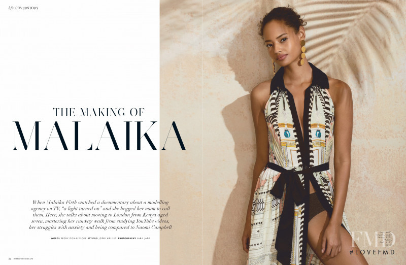 Malaika Firth featured in The Making Of Malaika, June 2019