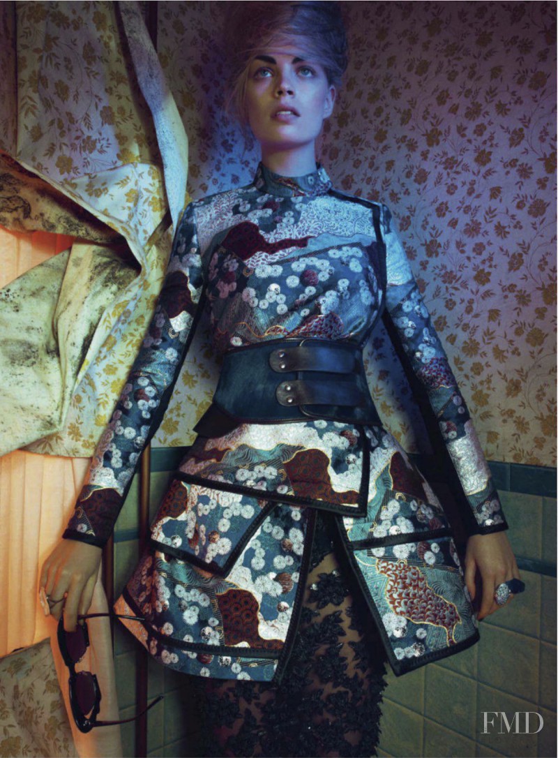 Franziska Frank featured in Sharper Image, October 2012