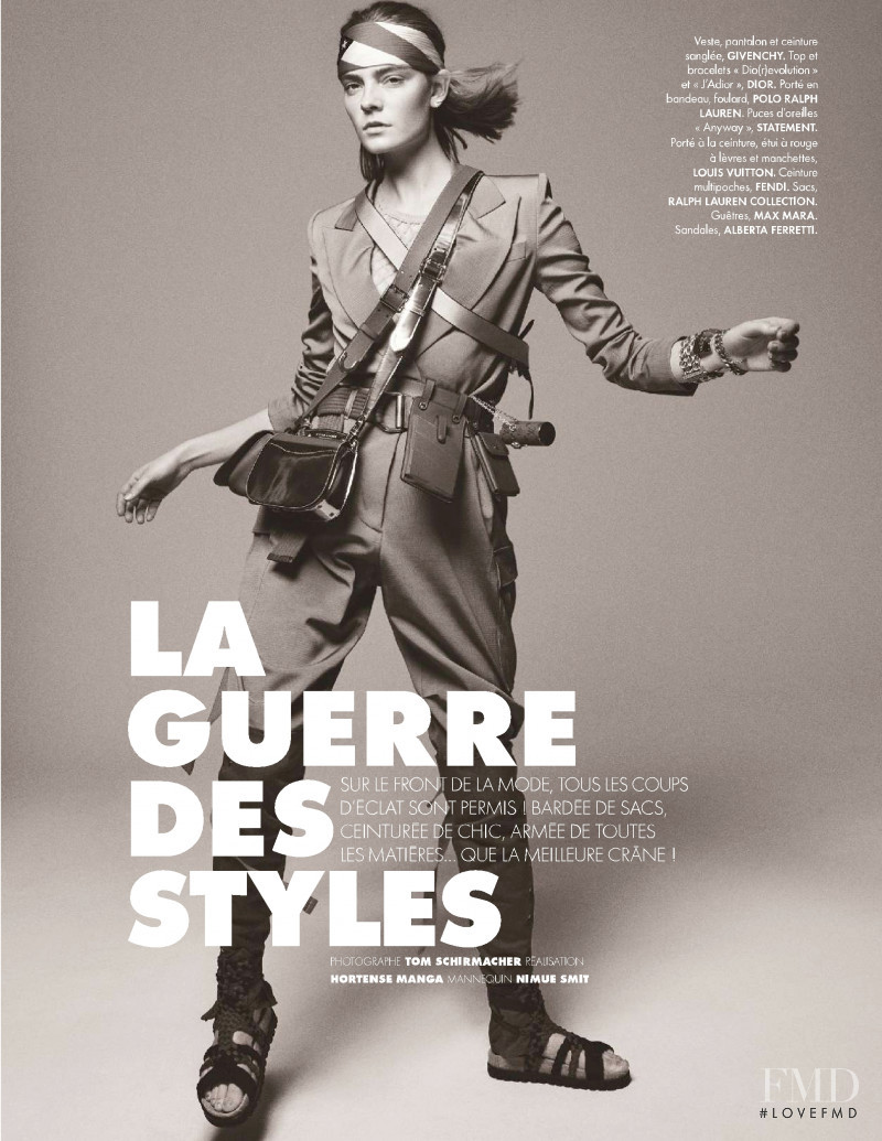 Nimuë Smit featured in La Guerre Des Styles, April 2019