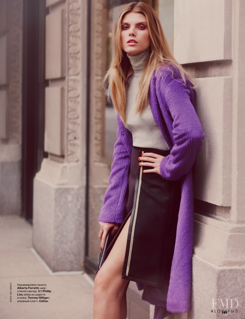 Maryna Linchuk featured in Seasonal Phenomenon, October 2012