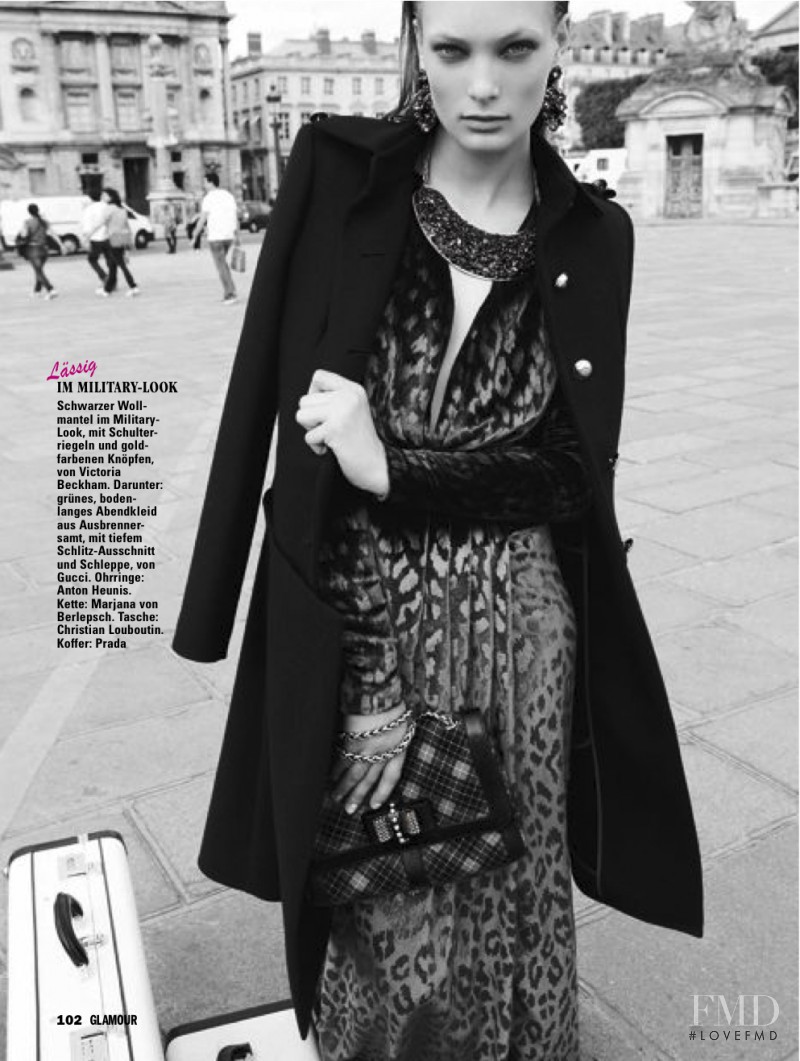 Egle Jezepcikaite featured in Bonjour Madame Pompadour, October 2012