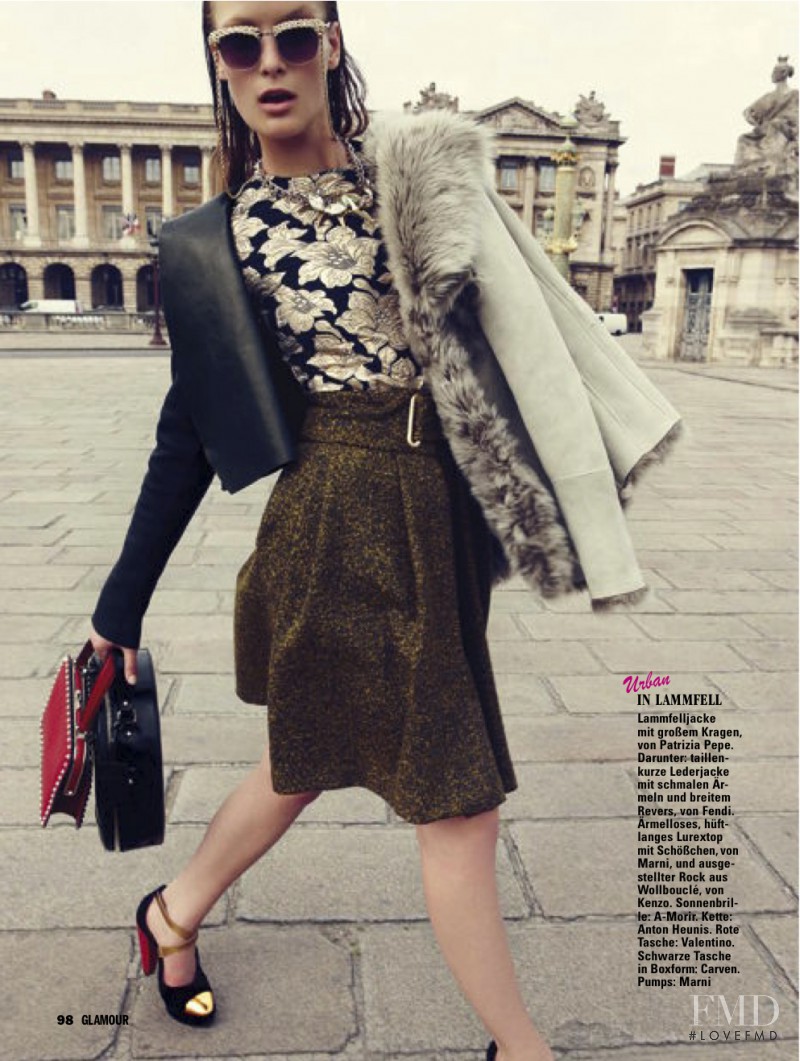 Egle Jezepcikaite featured in Bonjour Madame Pompadour, October 2012