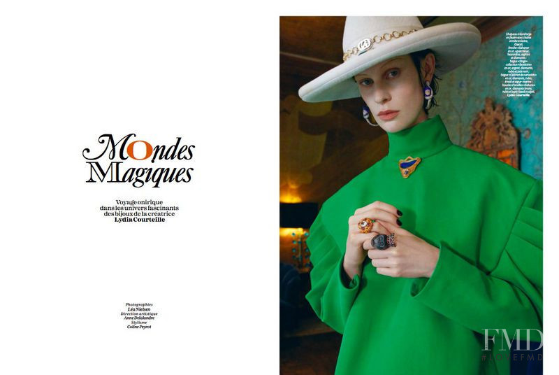 Sarah Abney featured in Mondes Magiques, May 2019