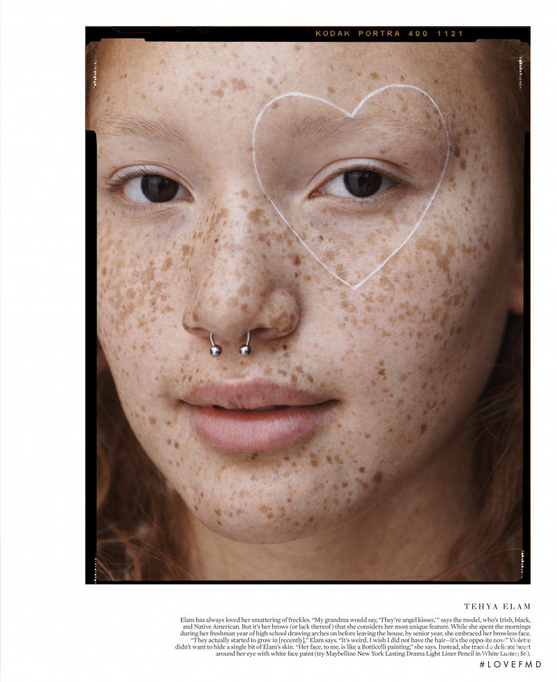 Tehya Elam featured in Next Wave Beauty, May 2019