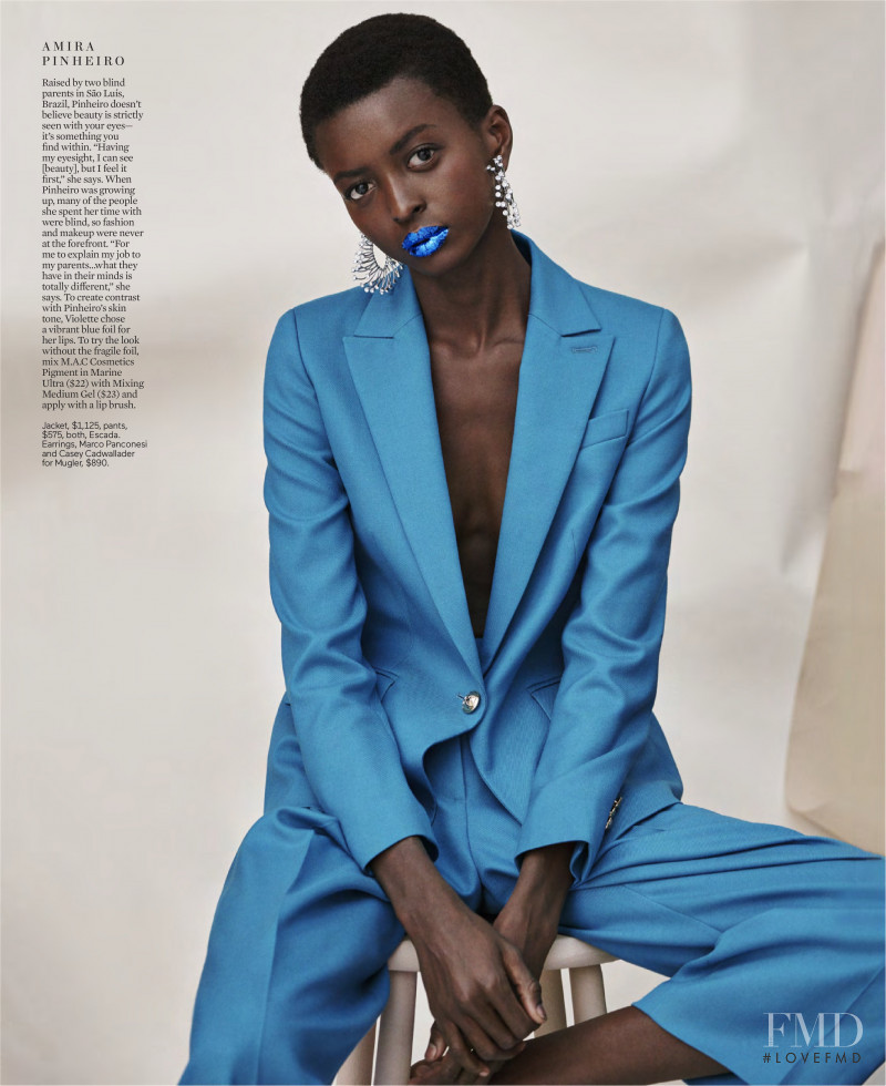 Amira Pinheiro featured in Next Wave Beauty, May 2019