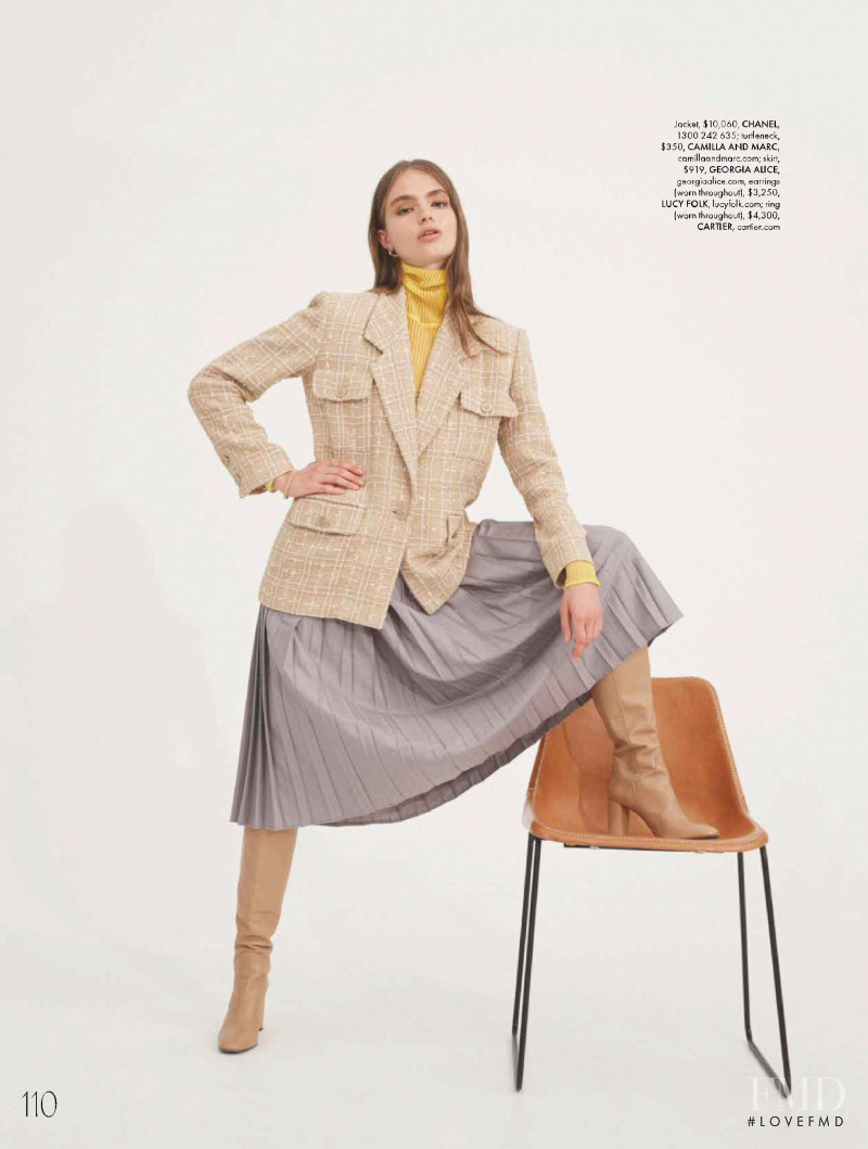 Anna Mila Guyenz featured in Just Add Colour, May 2019