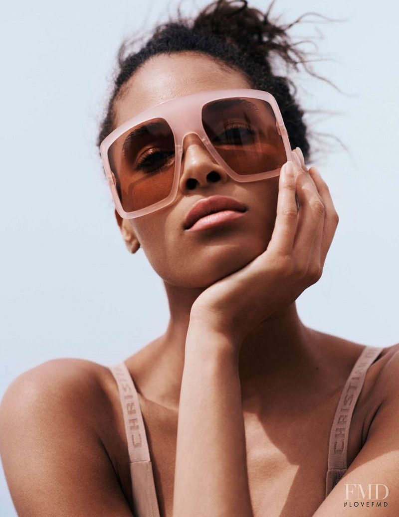 Cindy Bruna featured in Special: Beauté D\'éte, May 2019