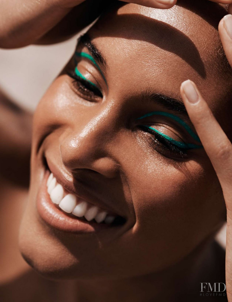 Cindy Bruna featured in Special: Beauté D\'éte, May 2019