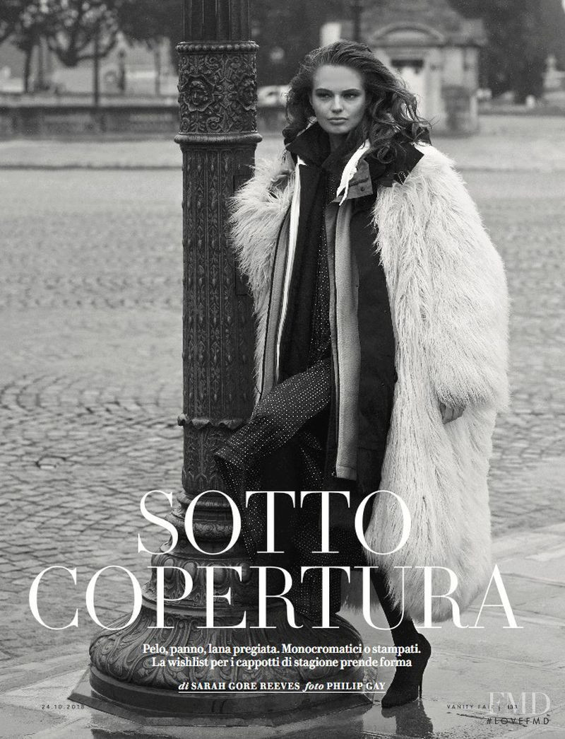 Anna Mila Guyenz featured in Sotto Copertura, October 2018