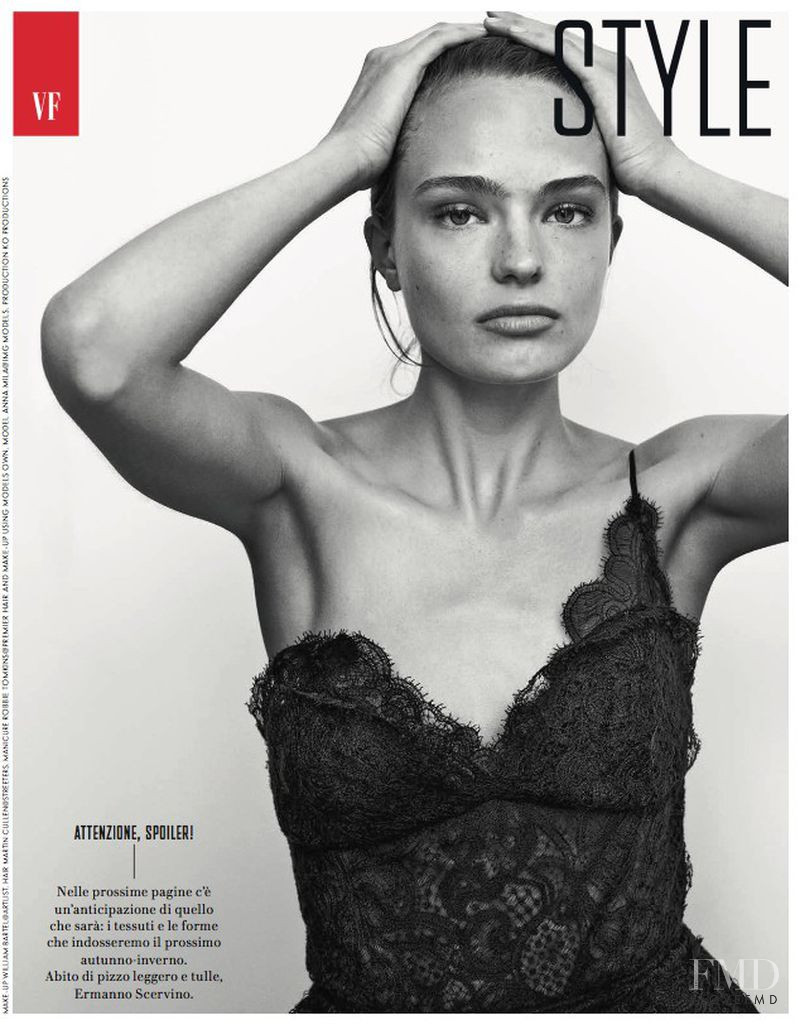 Anna Mila Guyenz featured in Anna Mila Guyenz VF Style, August 2018