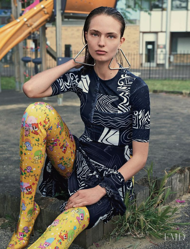 Anna Mila Guyenz featured in Anna Mila Guyenz VF Style, August 2018