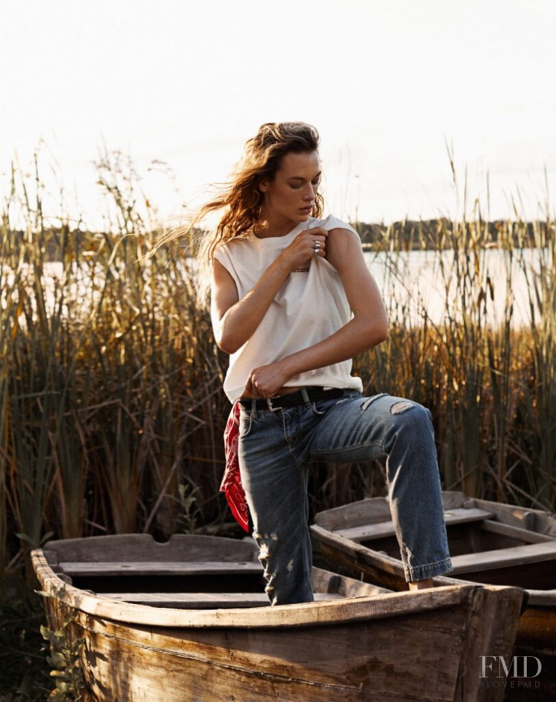 Hannah Ferguson featured in Cowgirl, June 2019