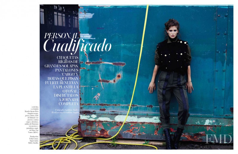 Kendra Spears featured in Personal Cualificado, October 2012